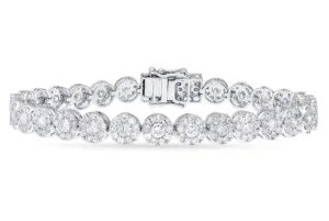 14K 2.37CT DIAMOND BRACELET