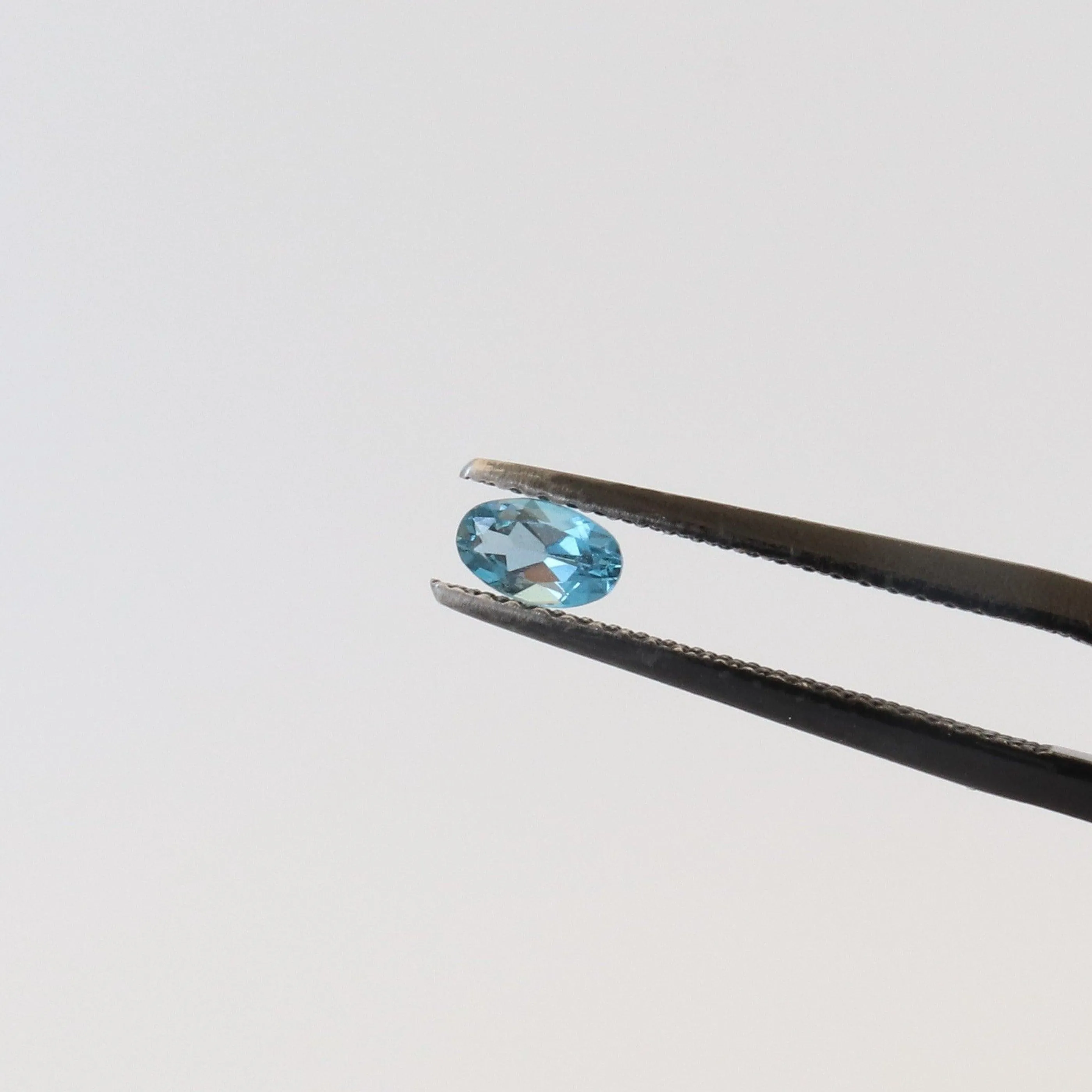 3mm x 5mm Oval London Blue Topaz Stone