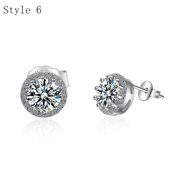 925 Sterling Silver Stud Earrings