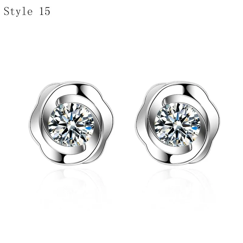 925 Sterling Silver Stud Earrings