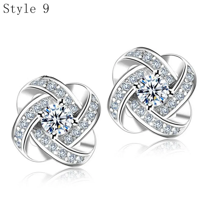 925 Sterling Silver Stud Earrings