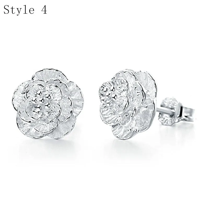 925 Sterling Silver Stud Earrings