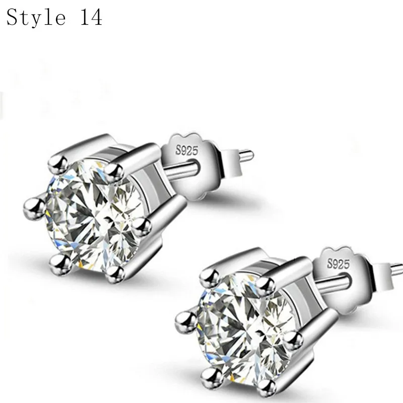 925 Sterling Silver Stud Earrings