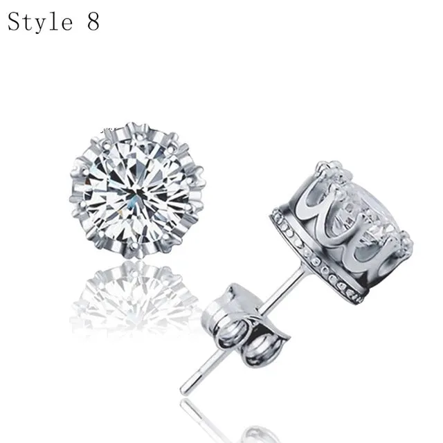 925 Sterling Silver Stud Earrings