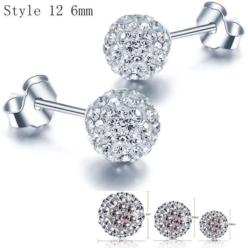 925 Sterling Silver Stud Earrings