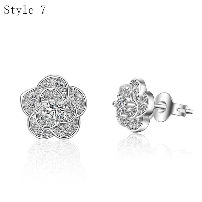 925 Sterling Silver Stud Earrings