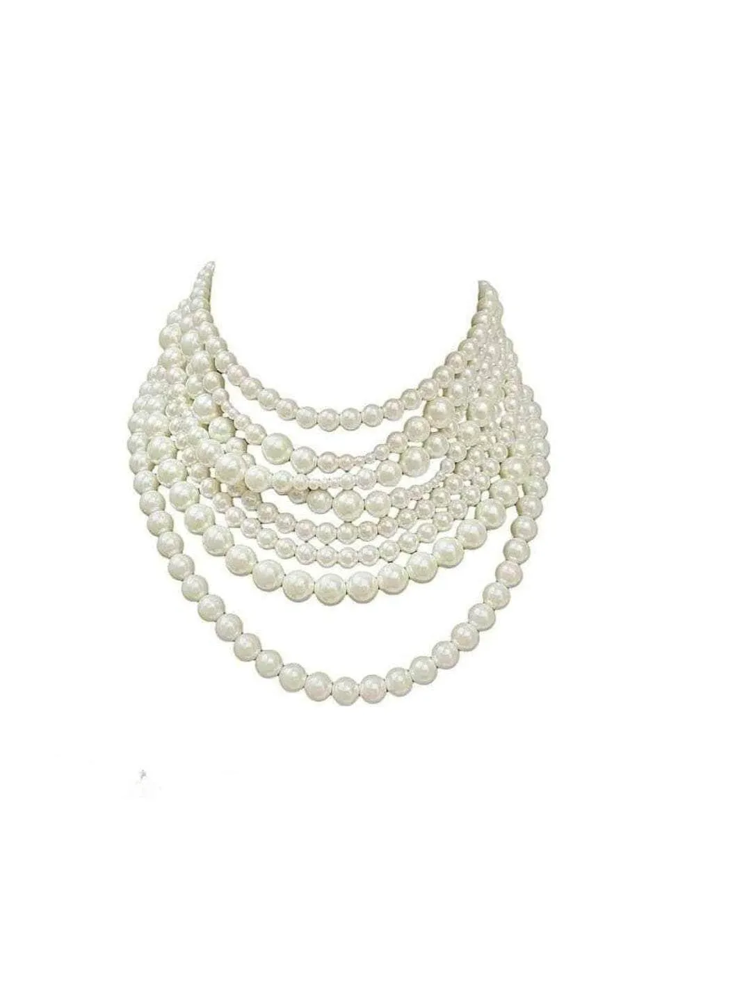 Alia Bhatt Inspired Multilayered Fresh Water Pearl Necklace