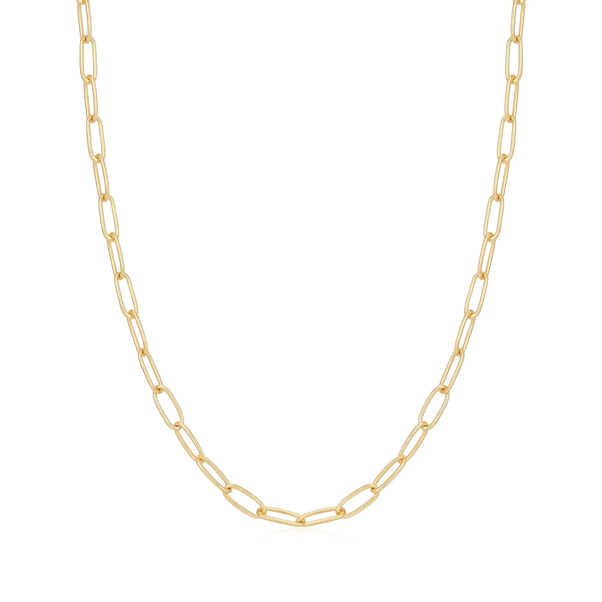 Ania Haie Gold Link Charm Chain Necklace