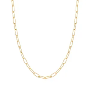 Ania Haie Gold Link Charm Chain Necklace