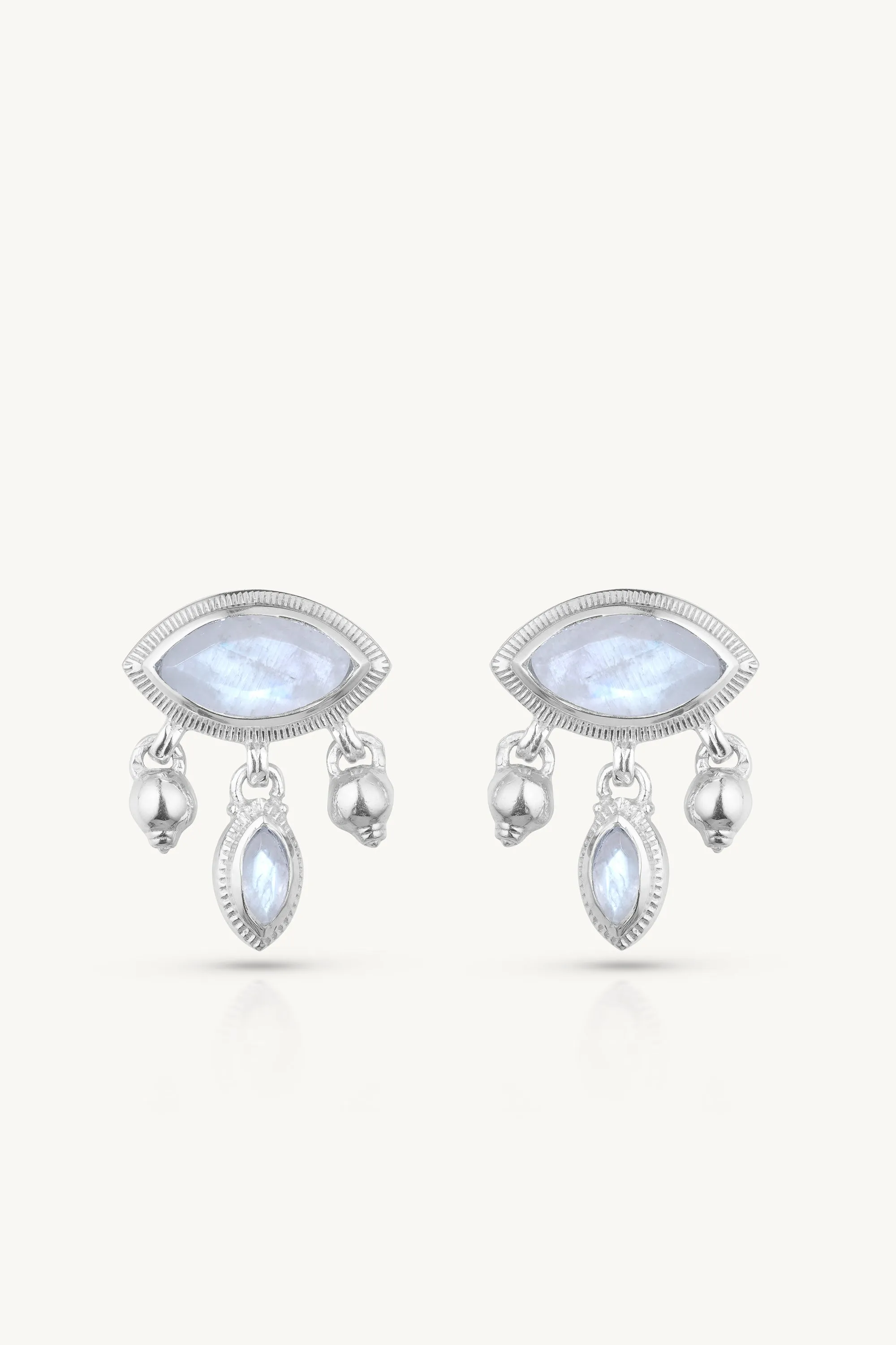 Aura Silver Studs