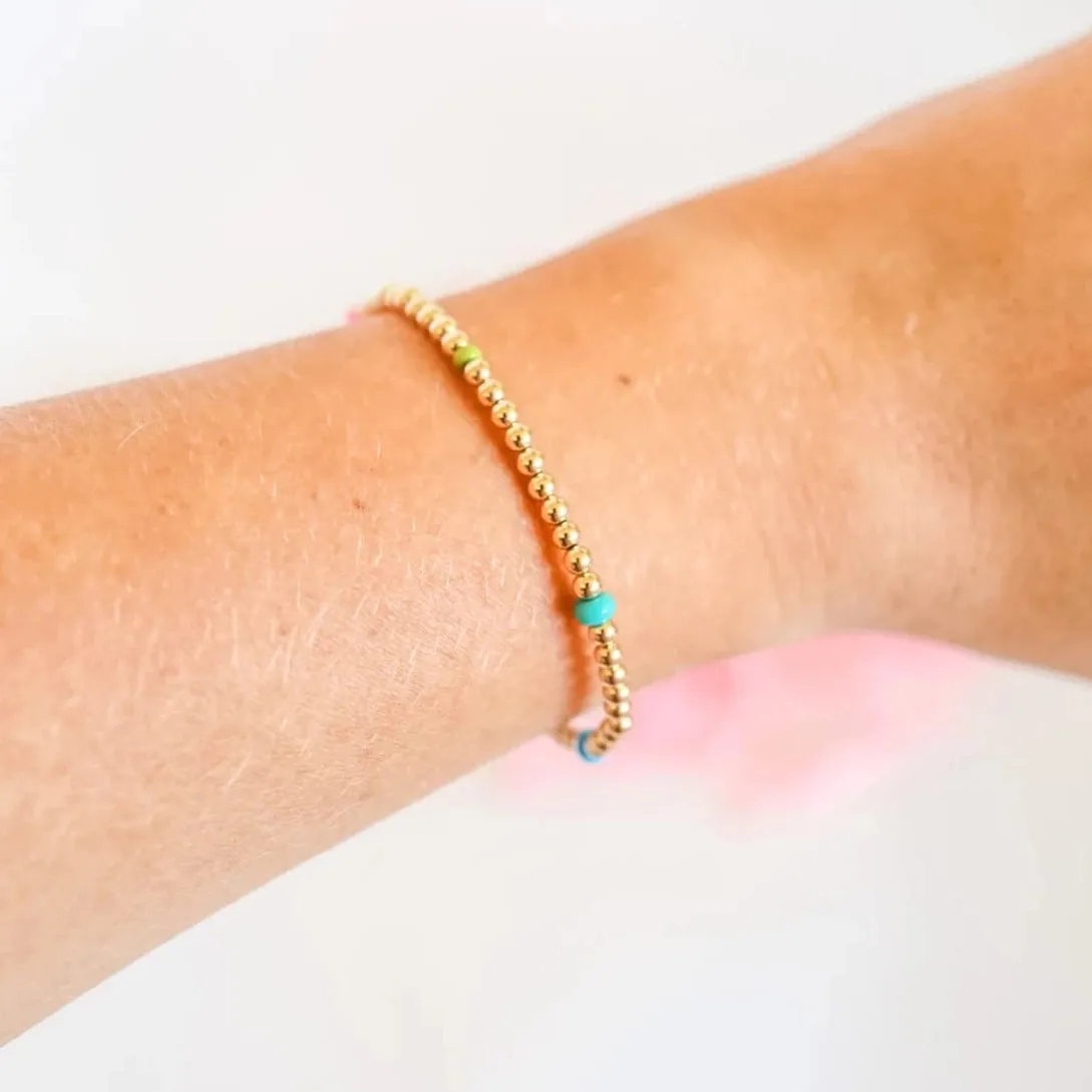 Beaded Blondes | Confetti Poppi Bracelet