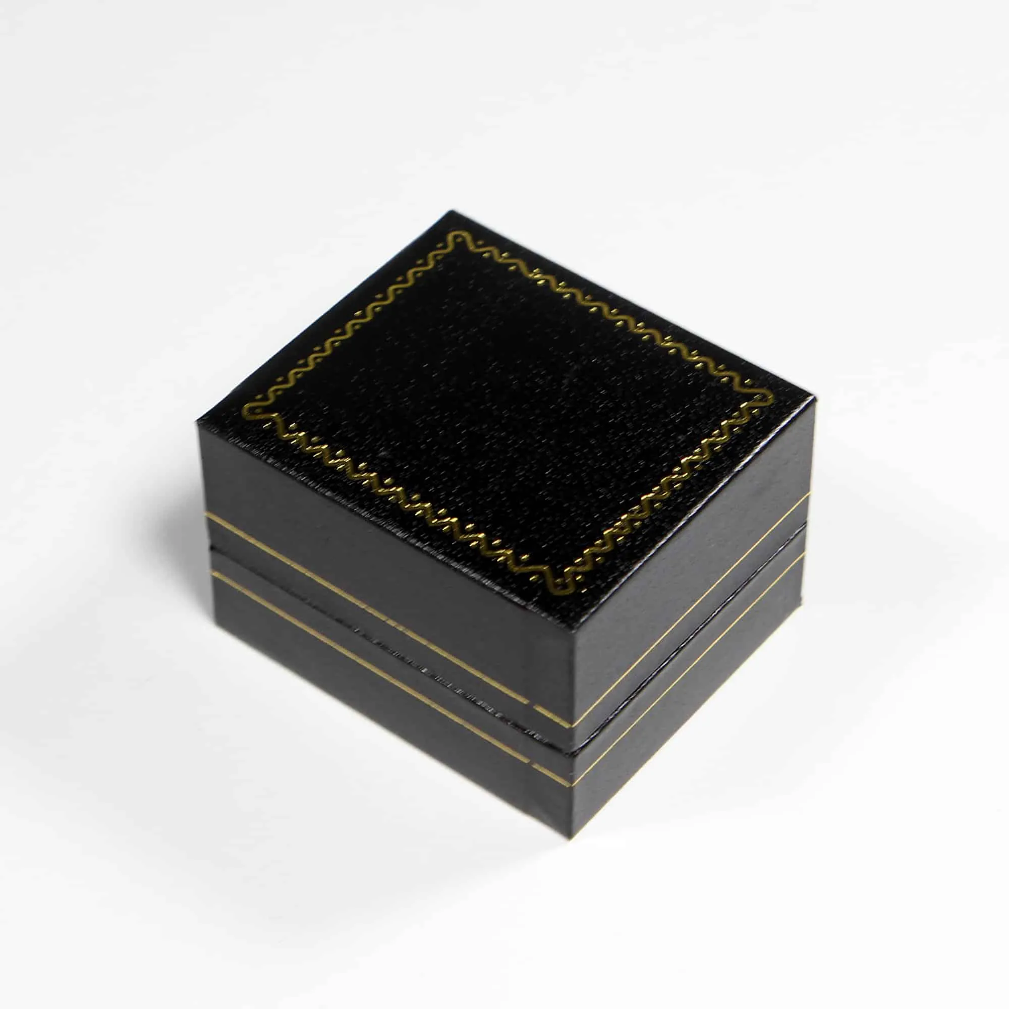 Black Classic Proposal Ring Box