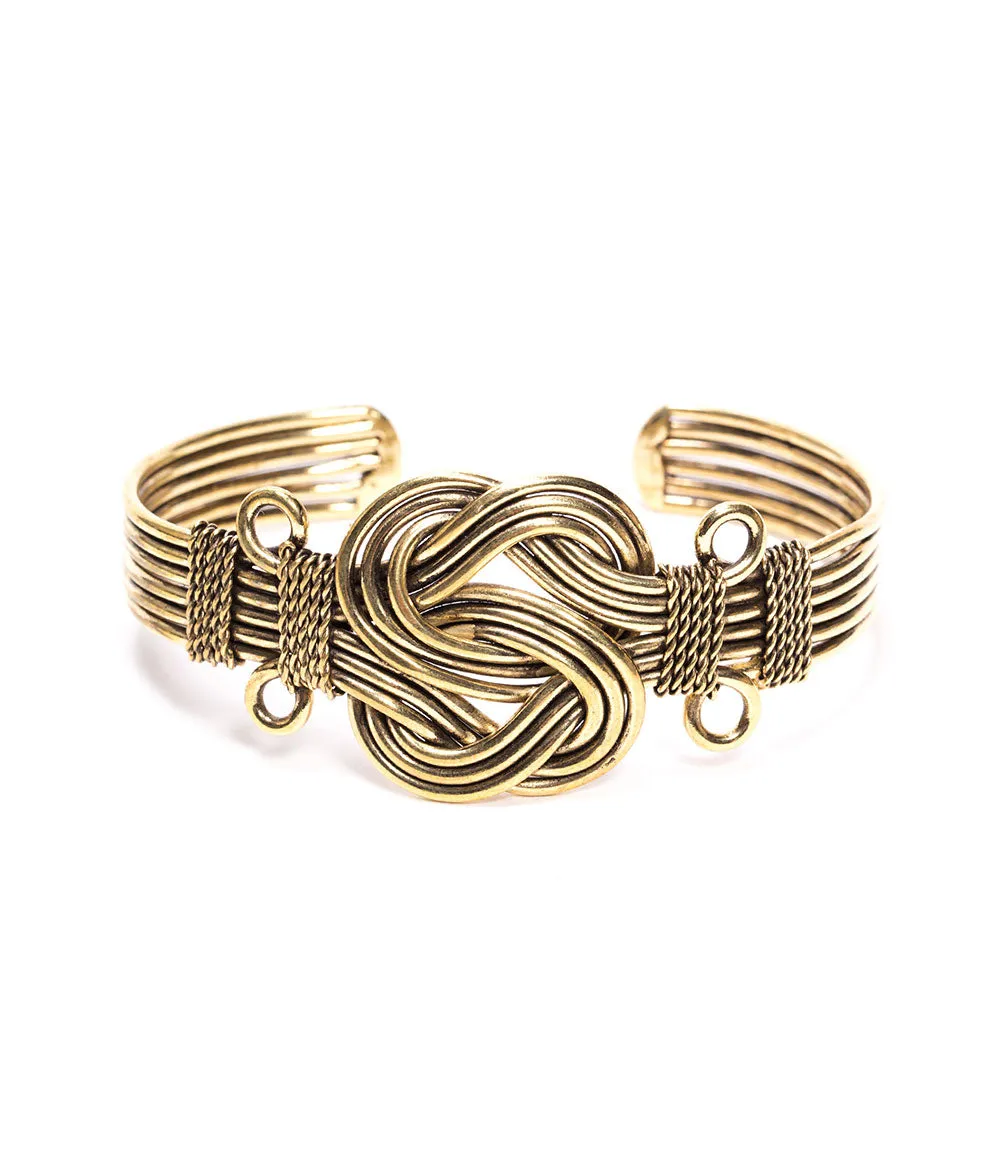 Buddha Knot Cuff