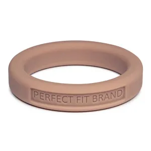 Classic 1.75&quot; (44 mm) Silicone Med. Stretch Penis Ring Skintone 6