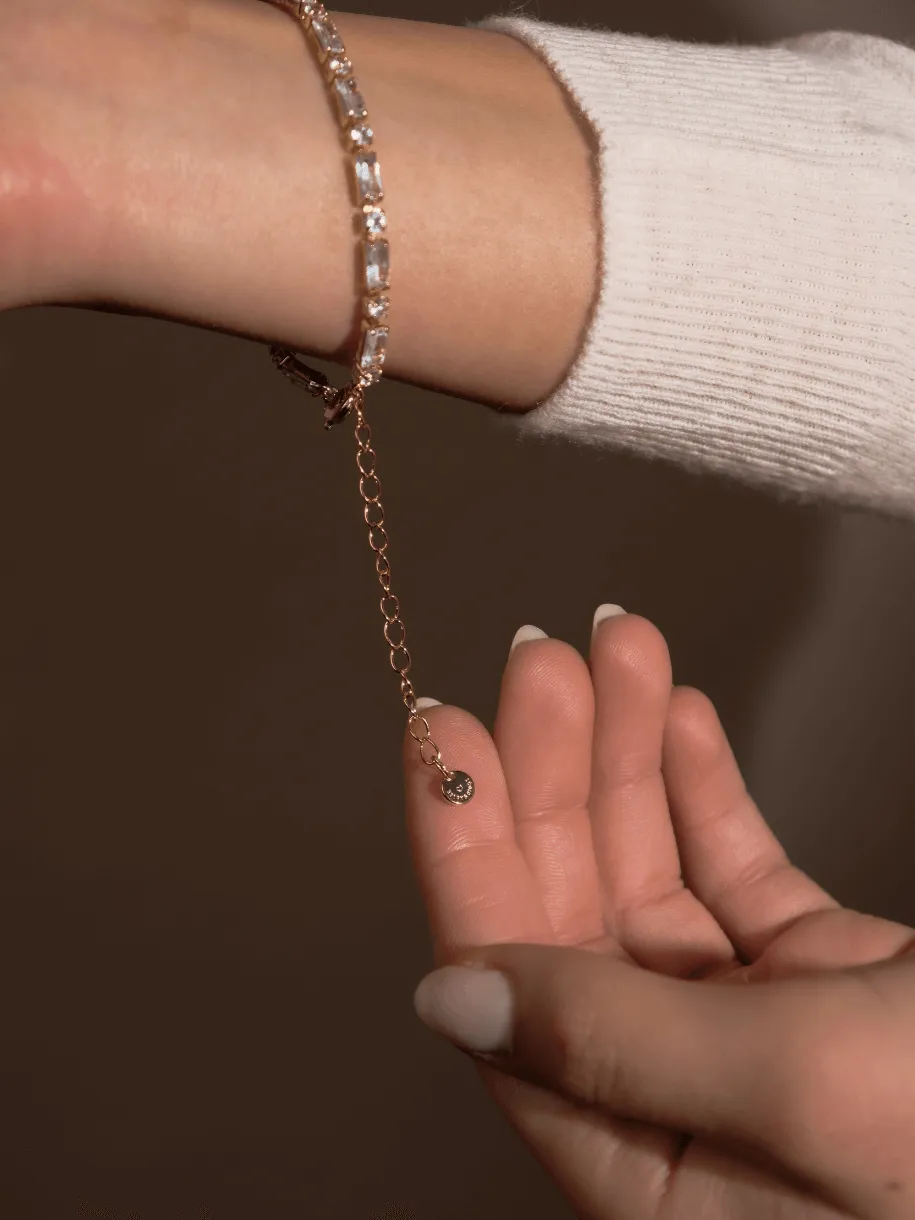 Clear Crystal Bracelet