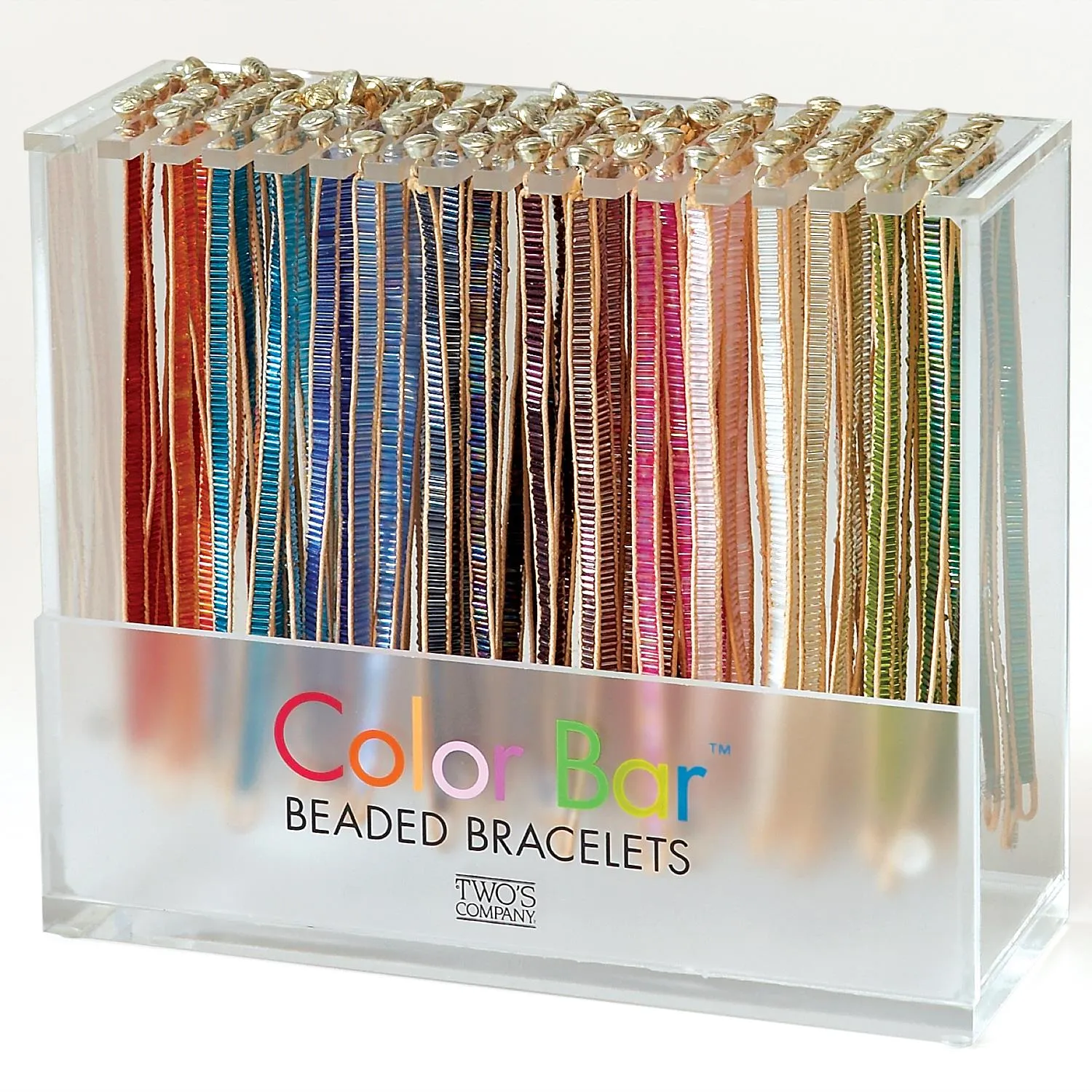 Color Bar Beaded Bracelets