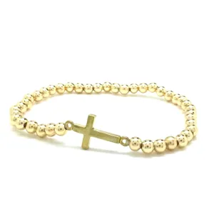 CROSS BEAD BRACELET