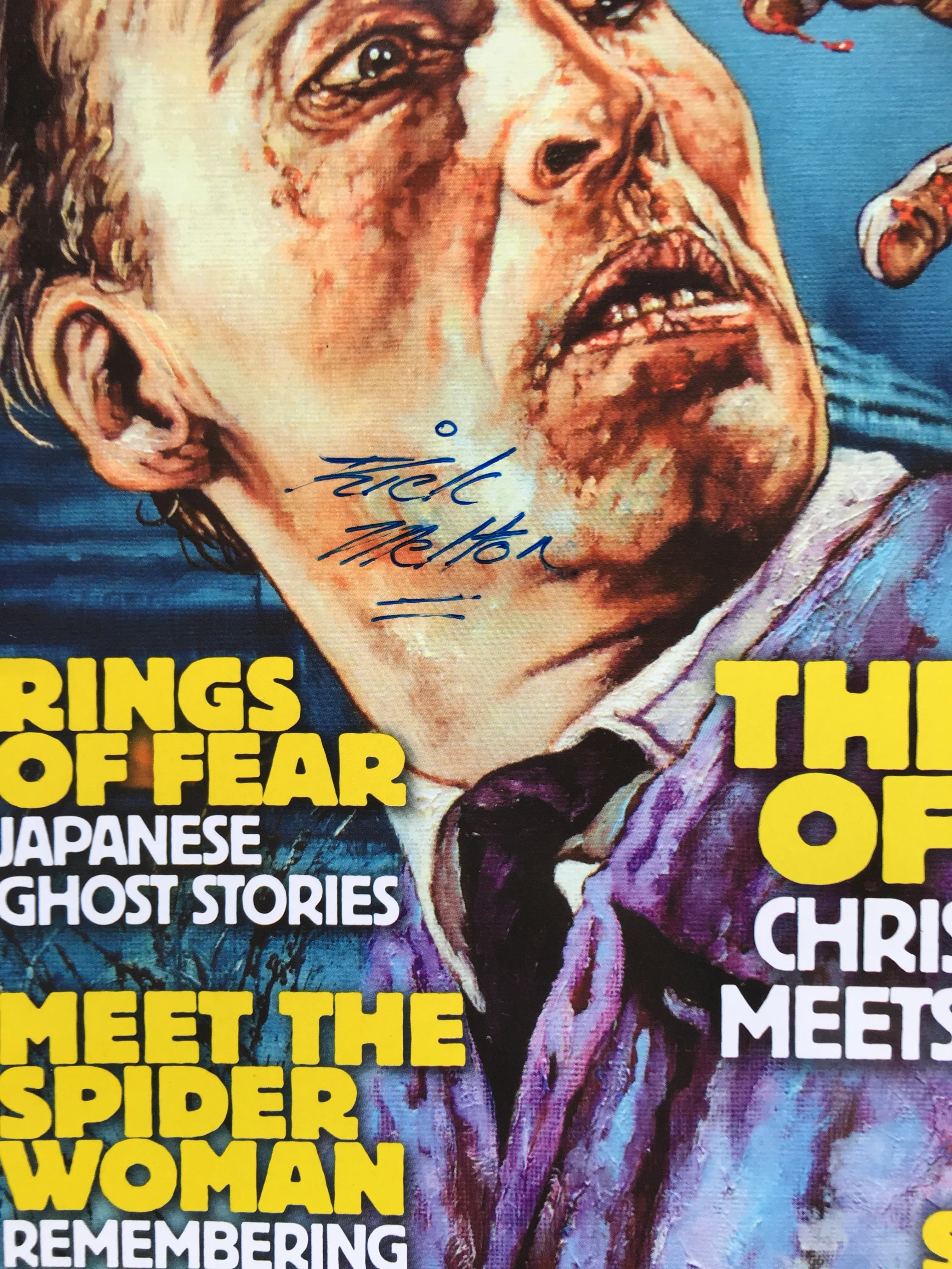 Darkside Magazine Back Issue 250 Signed by Cover Artist Rick Melton