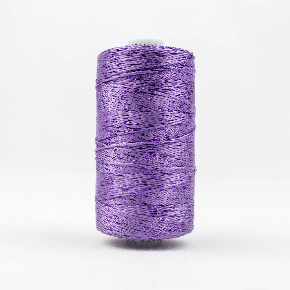 DZ120 - Dazzle 8wt Rayon and Metallic Lavender Thread