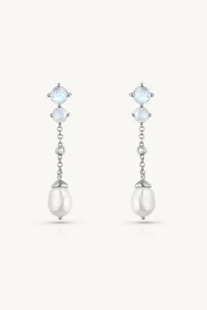 Eloise Silver Drop Earrings