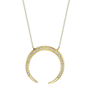 Eternal Necklace with White Pavé Diamonds