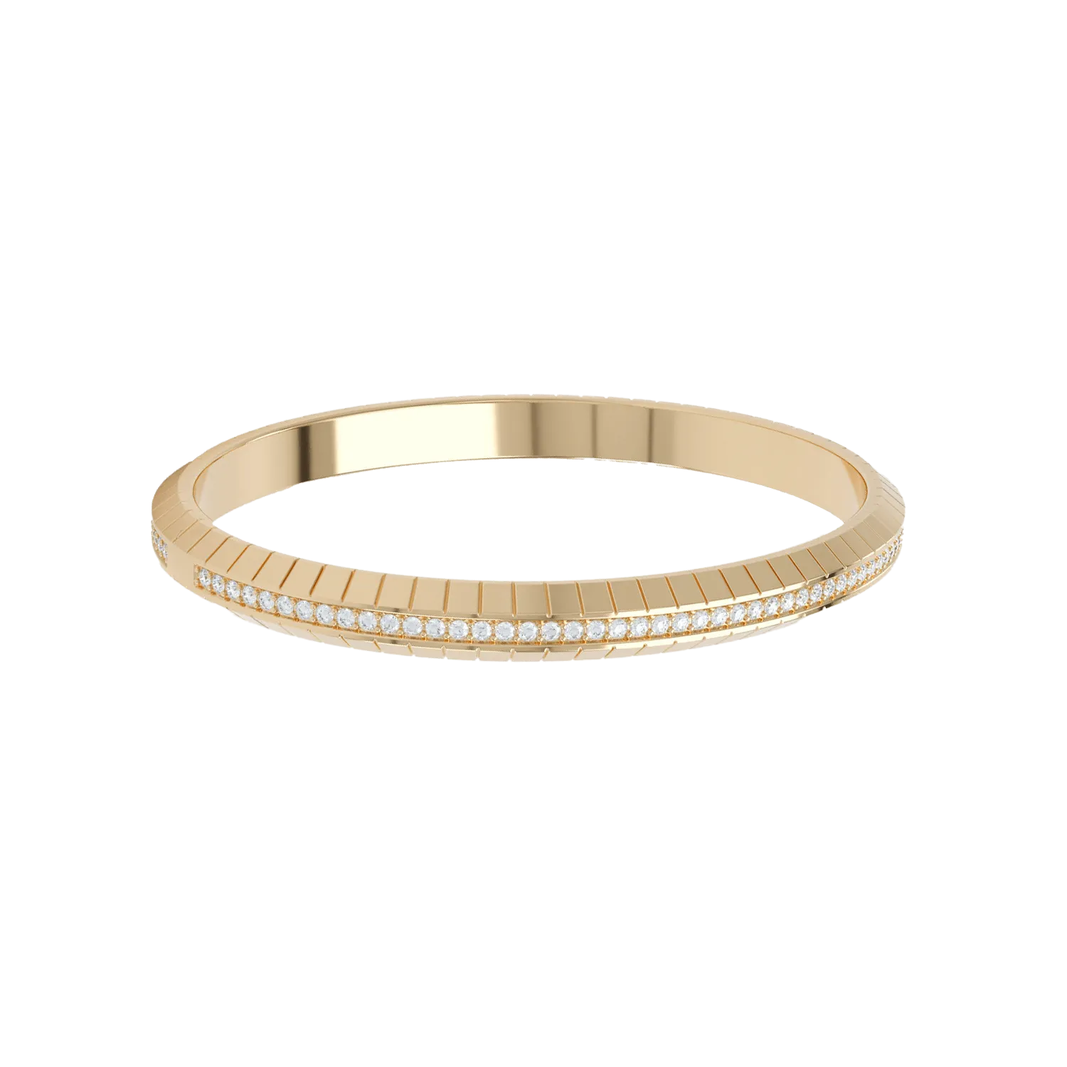 Eternity engraved bangle