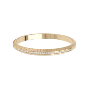 Eternity engraved bangle