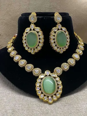 Etheral Gem Studded Necklace