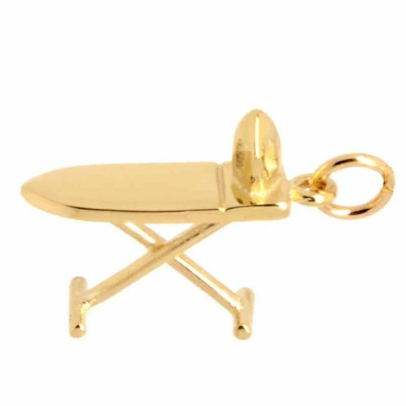 Gold Ironing Board Charm