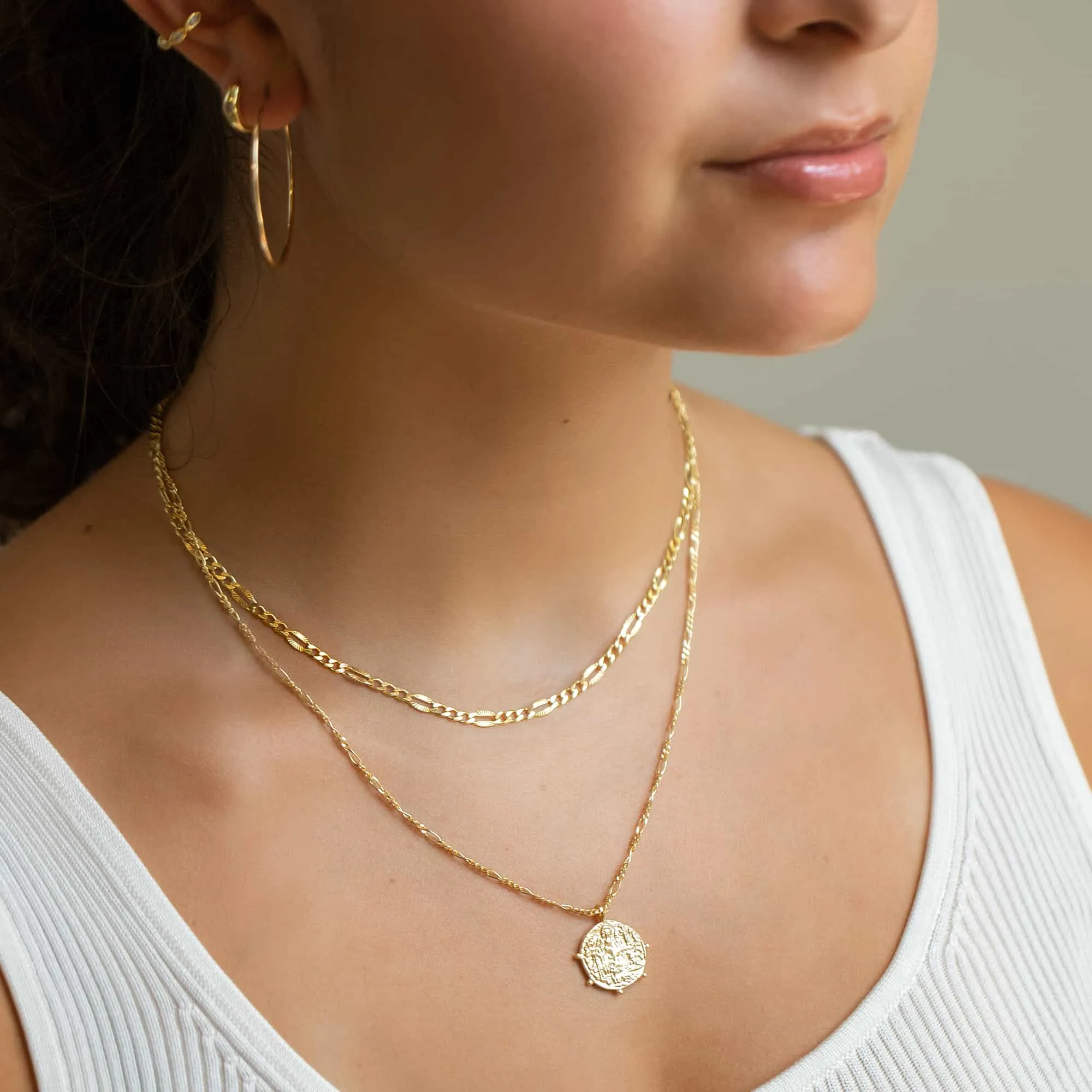 Grecian Coin Necklace