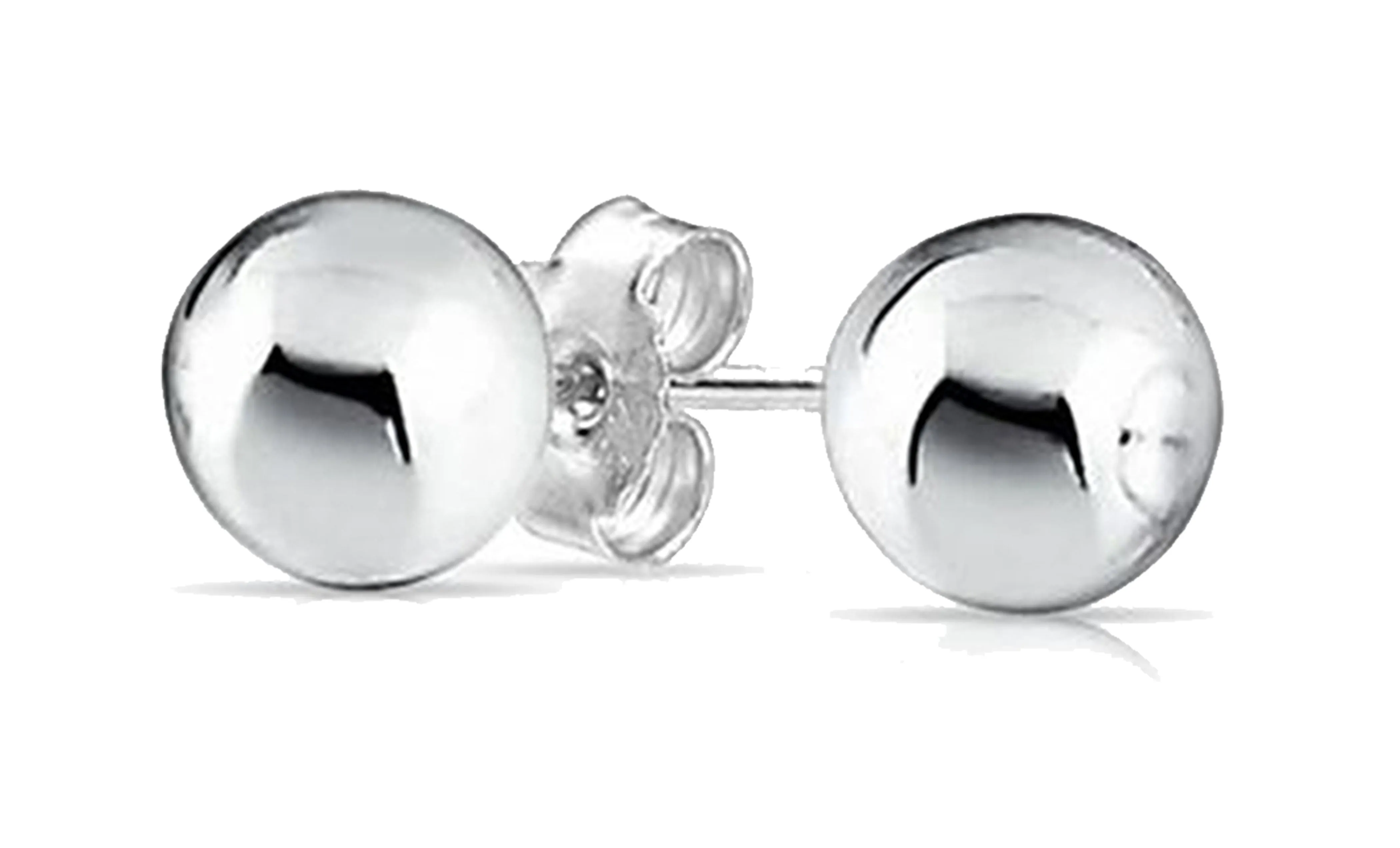 Harper Sterling Silver Ball Stud Earrings