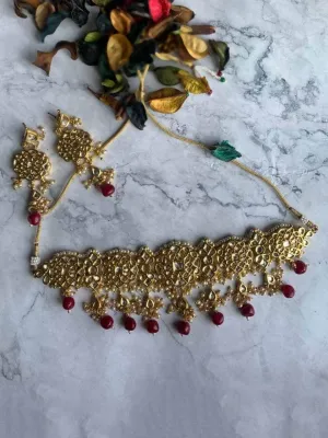 Intricate Kundan Choker Necklace