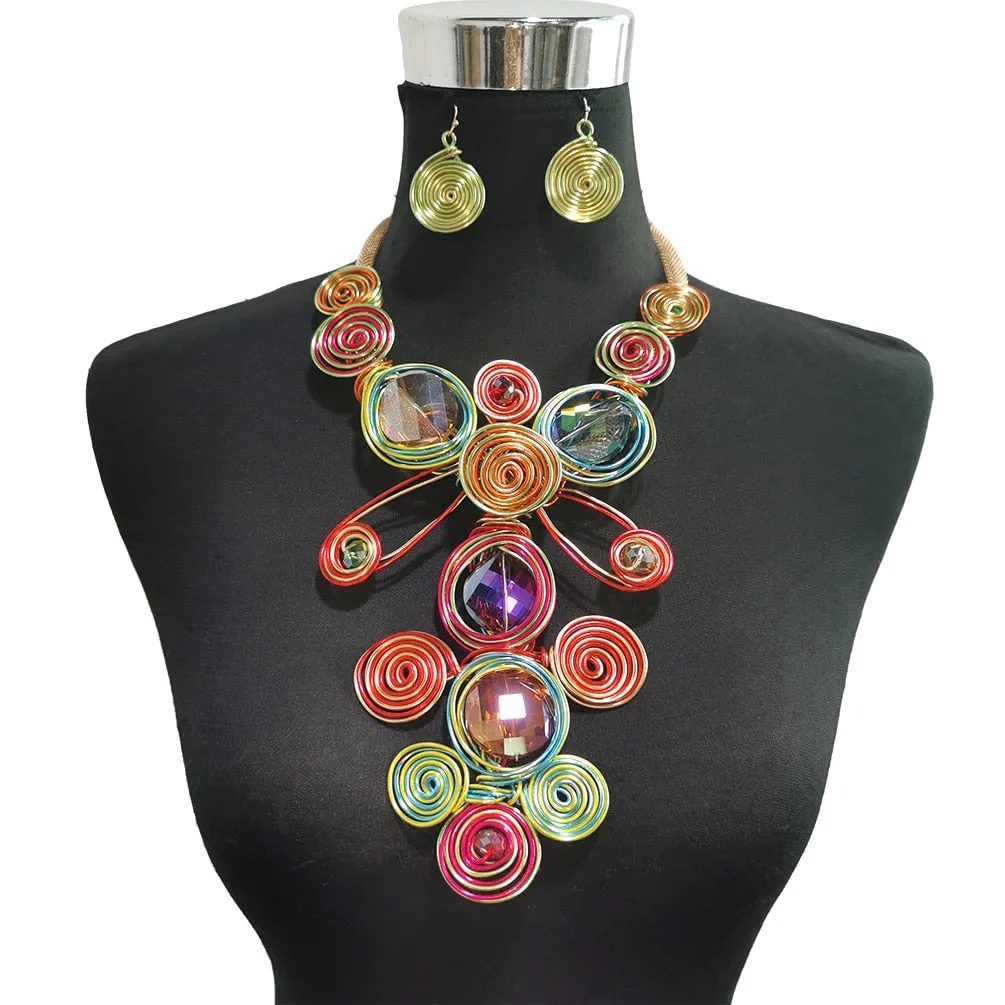 Luxury Handmade Statement Jewelry Set