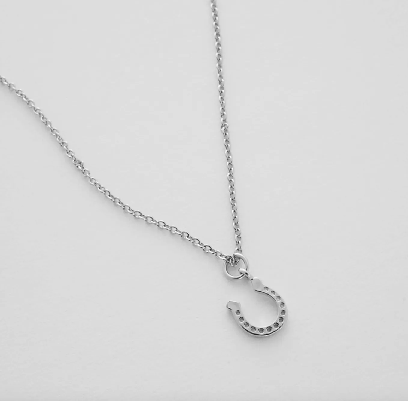 magic charm horseshoe necklace