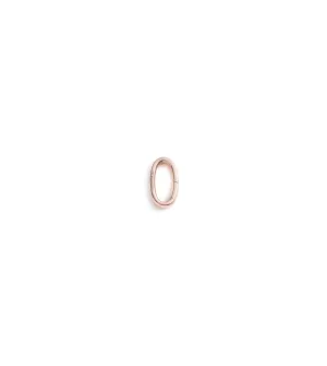 Medium Oval Annex Link Rose Gold