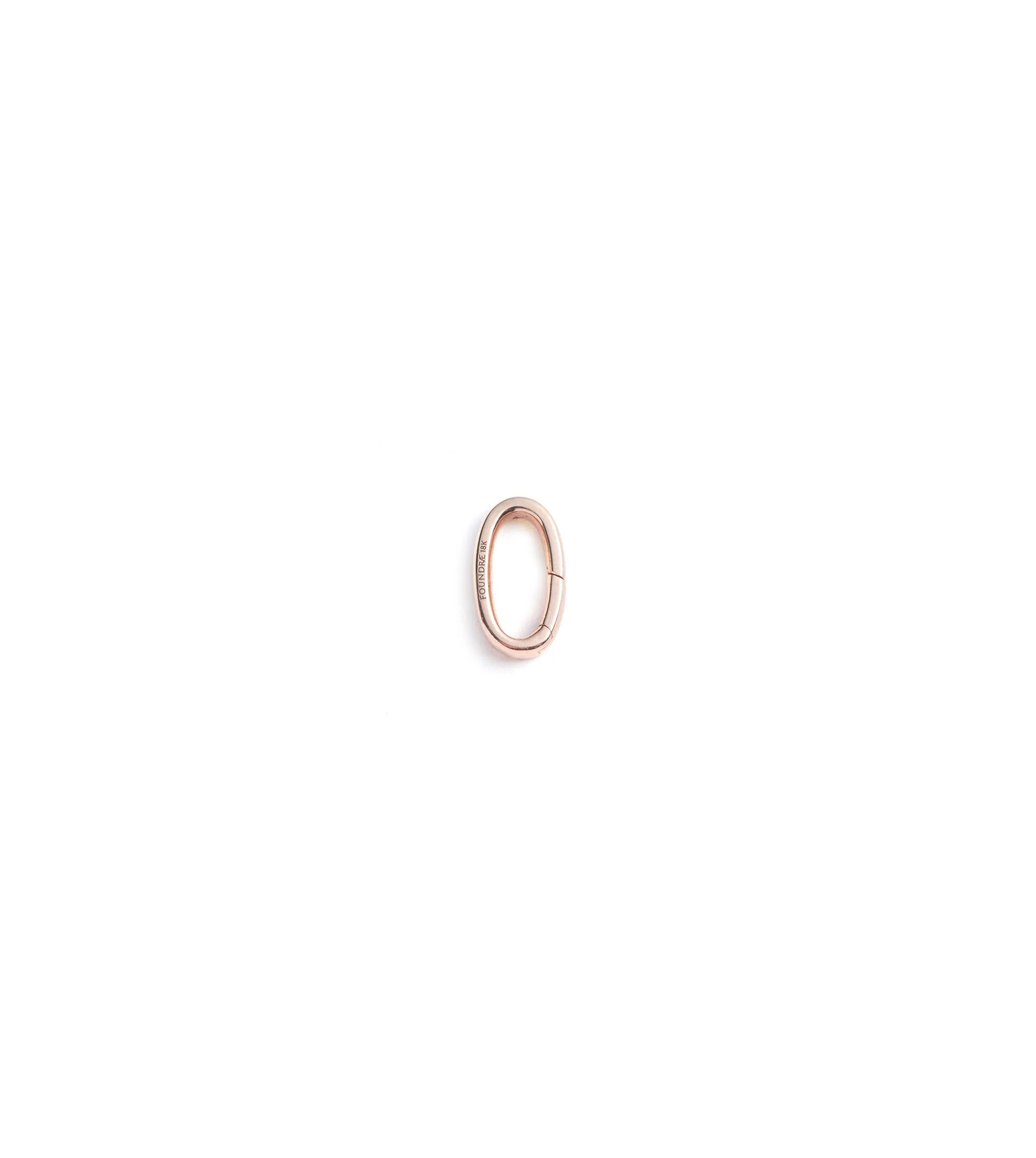 Medium Oval Annex Link Rose Gold