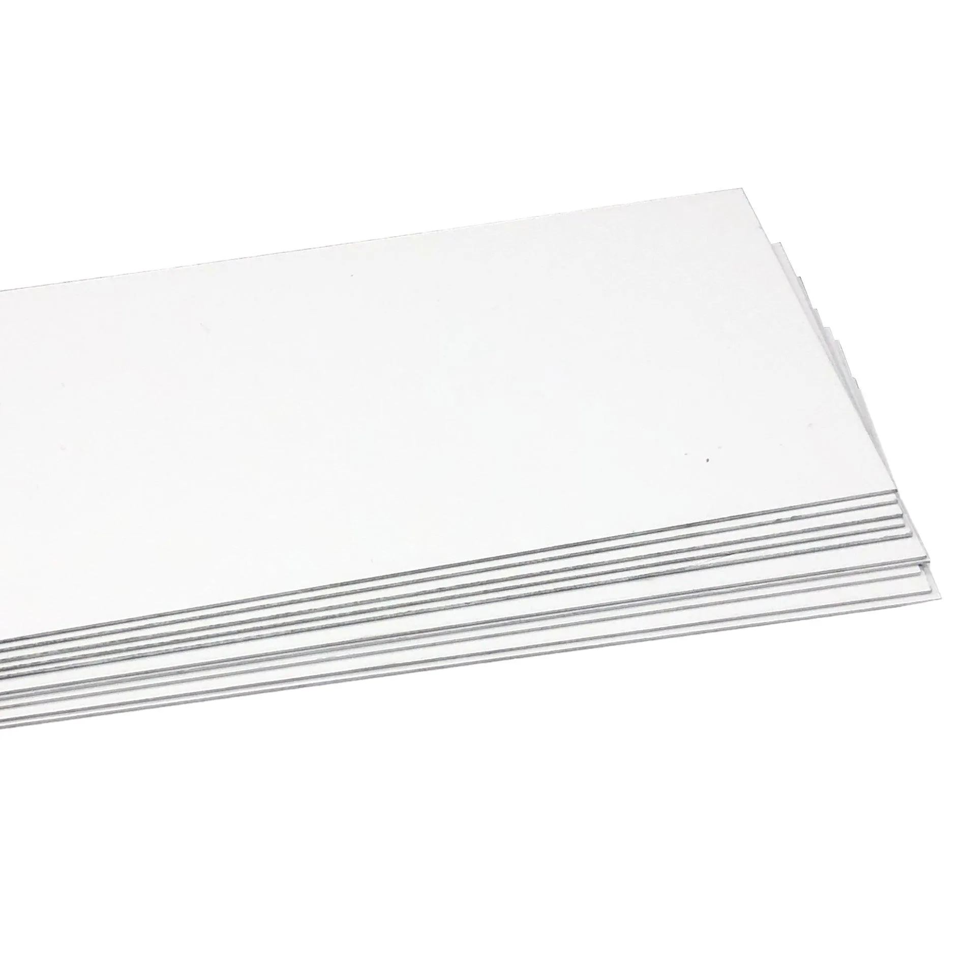 Metal Sheets - 10 x Aluminium Sheets - Gloss Finish - 15cm x 20cm