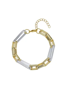 Mixed Metal Avery Bracelet