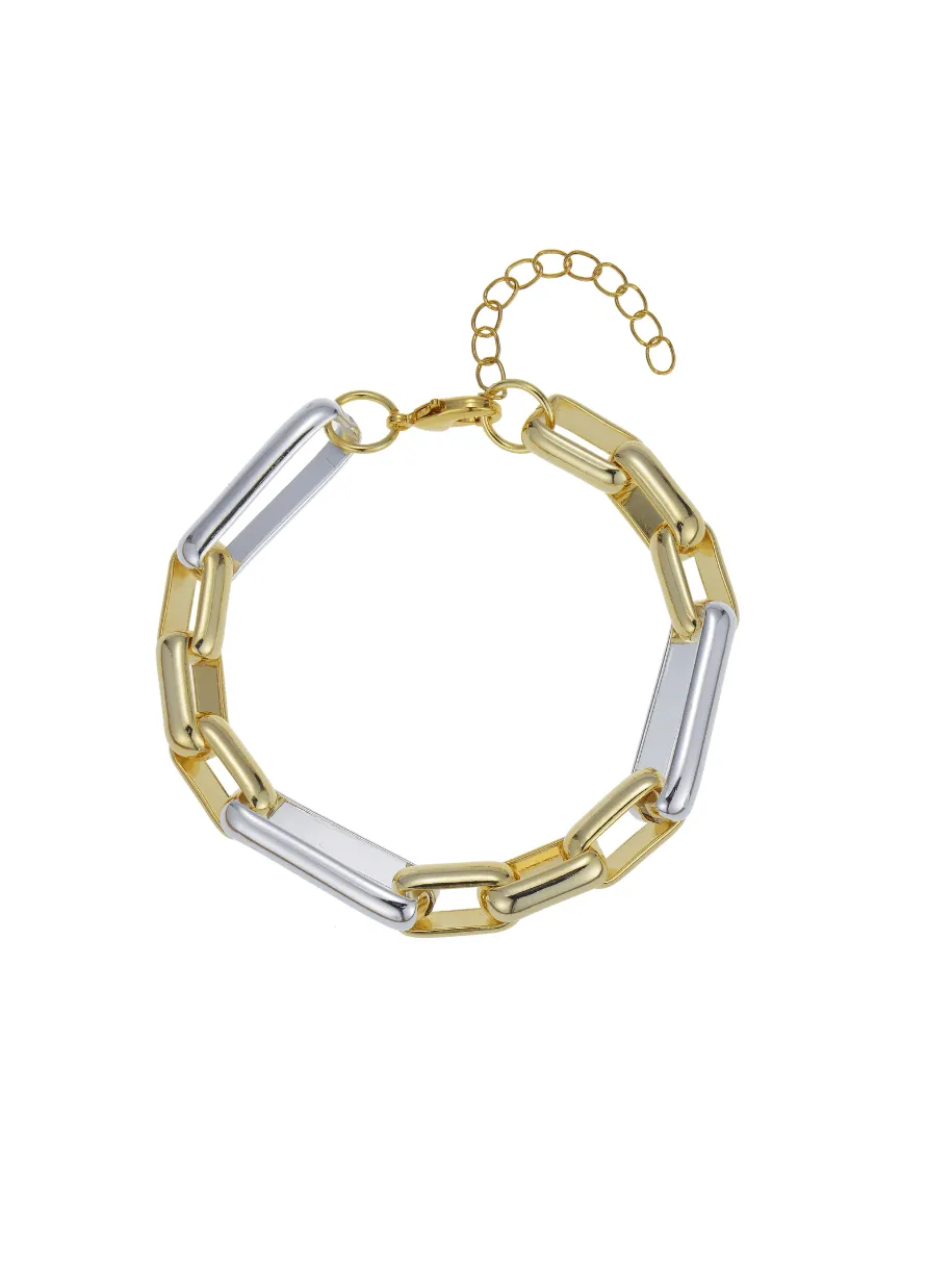 Mixed Metal Avery Bracelet