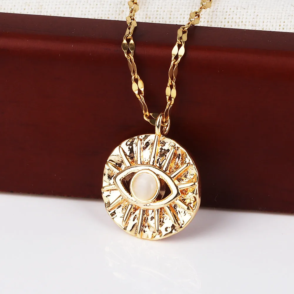 Moderate Luxury Heart Copper Necklaces