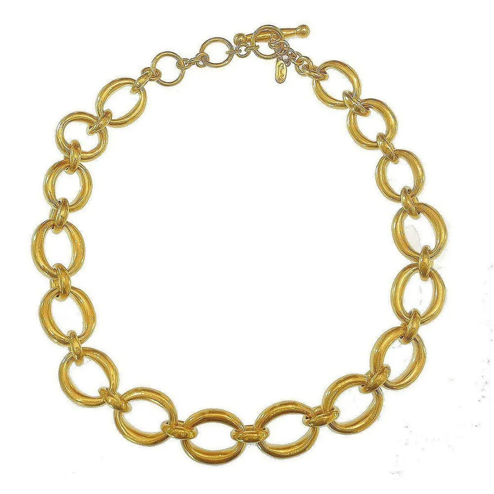 Oval Link Necklace