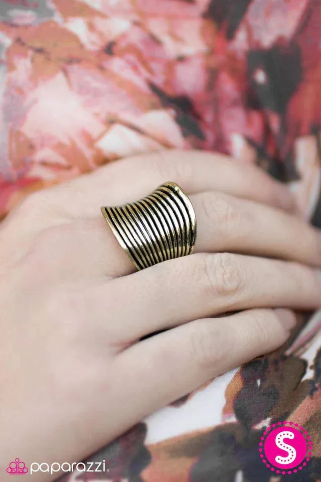 Paparazzi Ring ~ Have Mercy! - Brass