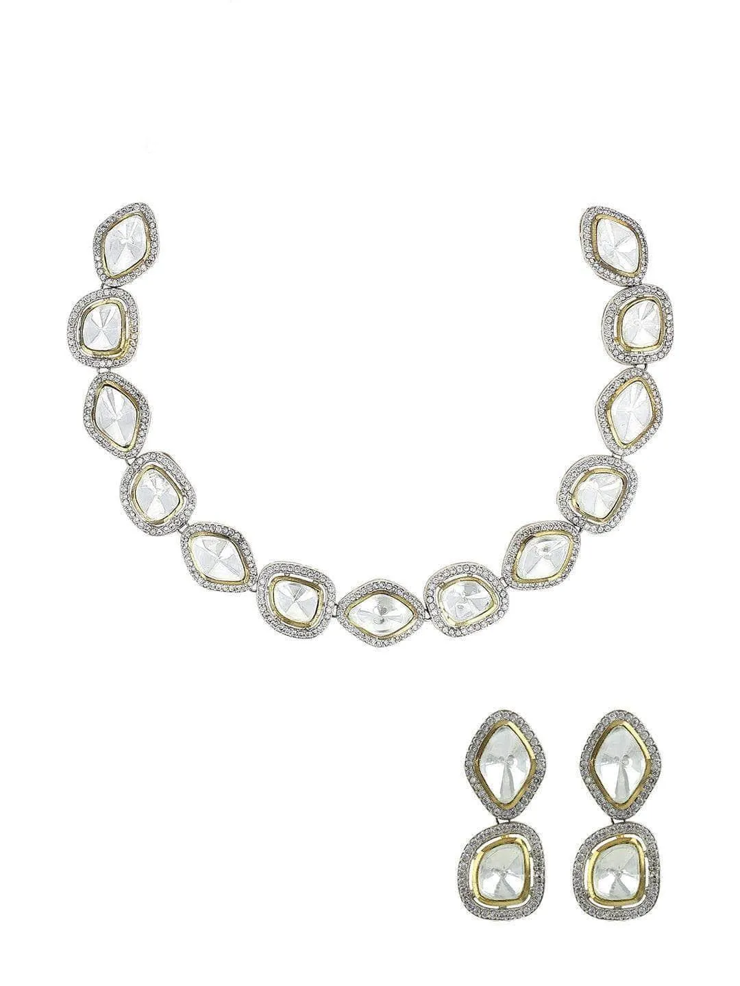 Round Shape Kundan Choker Necklace