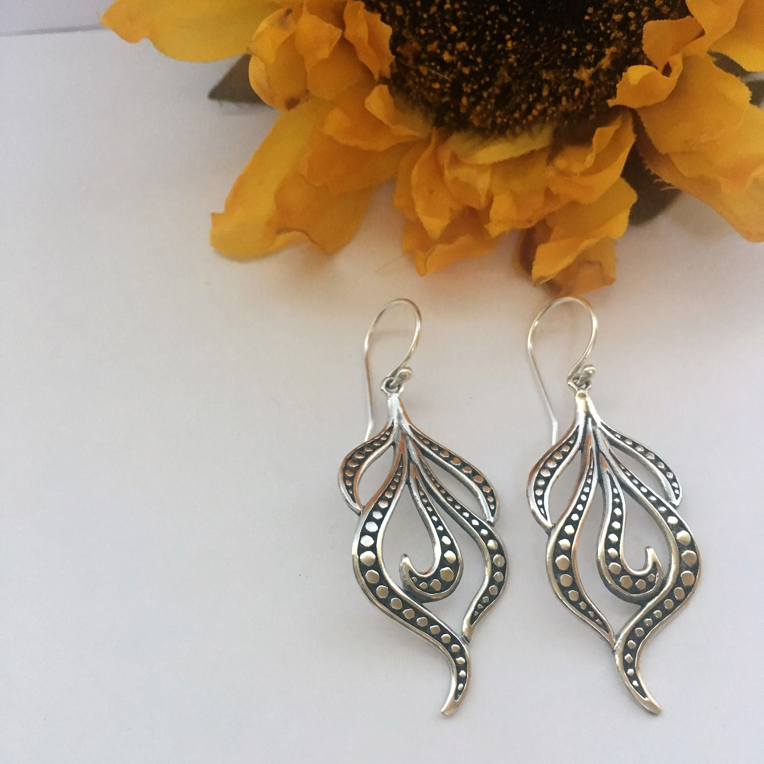 Silver Breeze Earrings - VE343