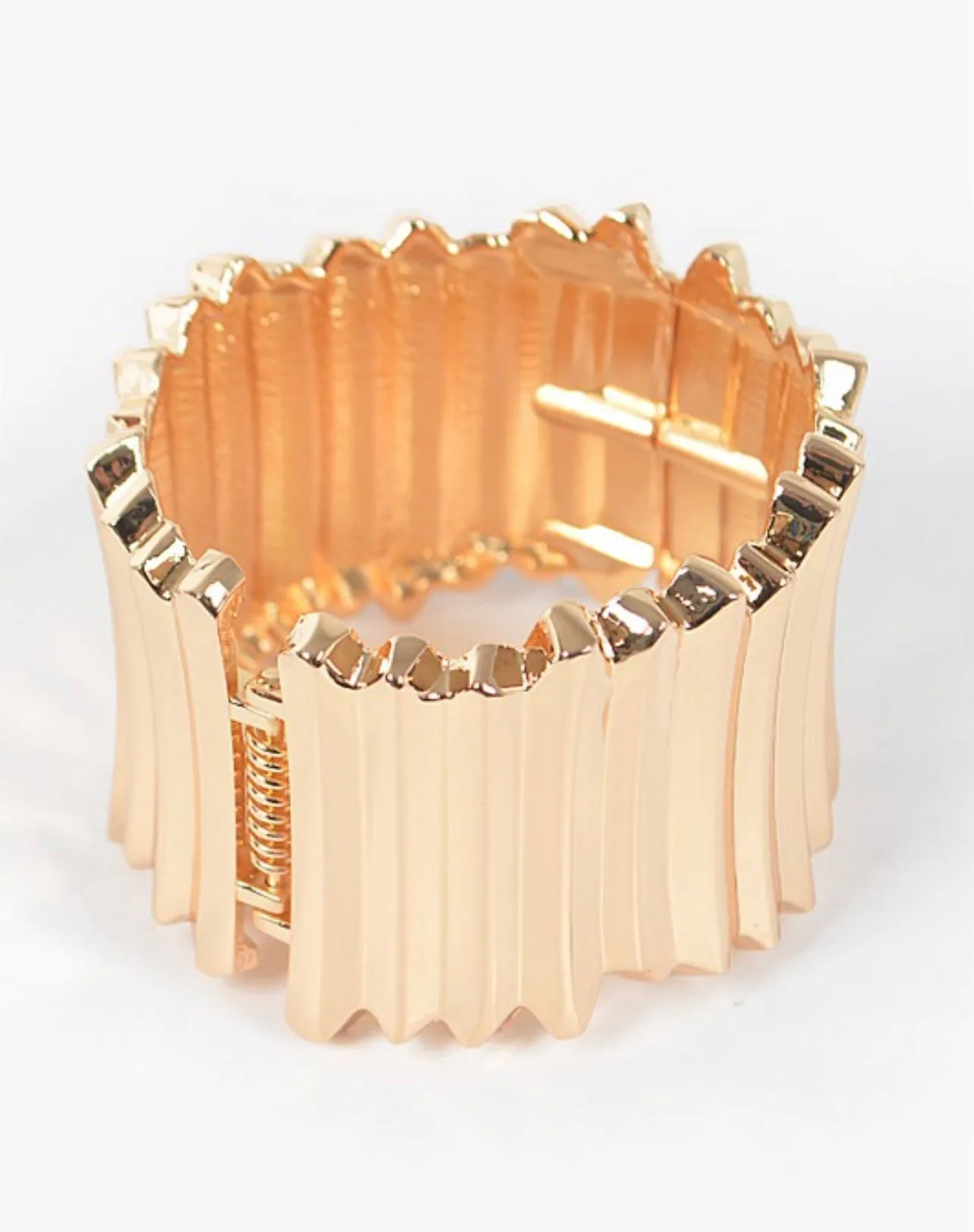 Statement Metal Gold Cuff Bracelet