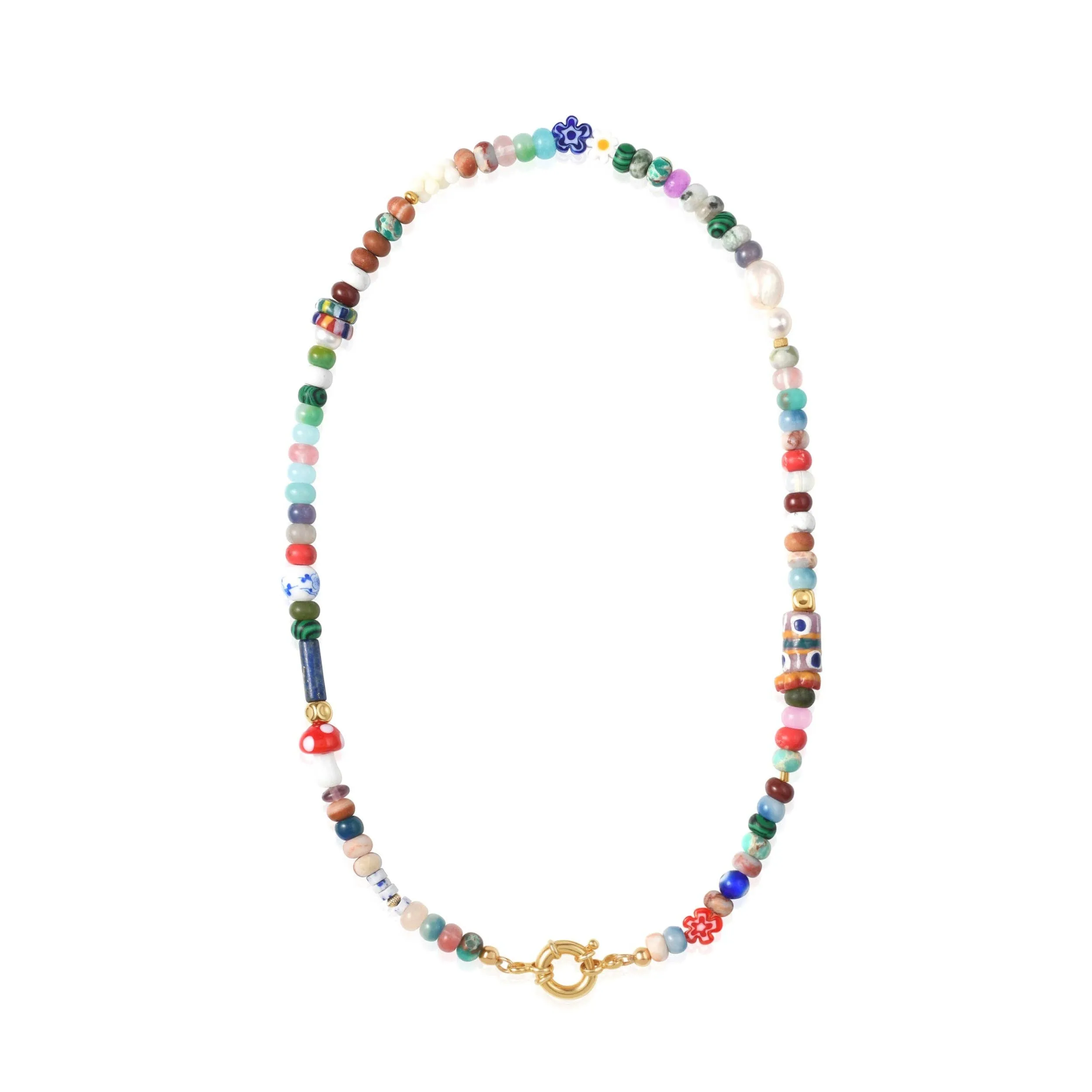 Suki Gemstone Necklace