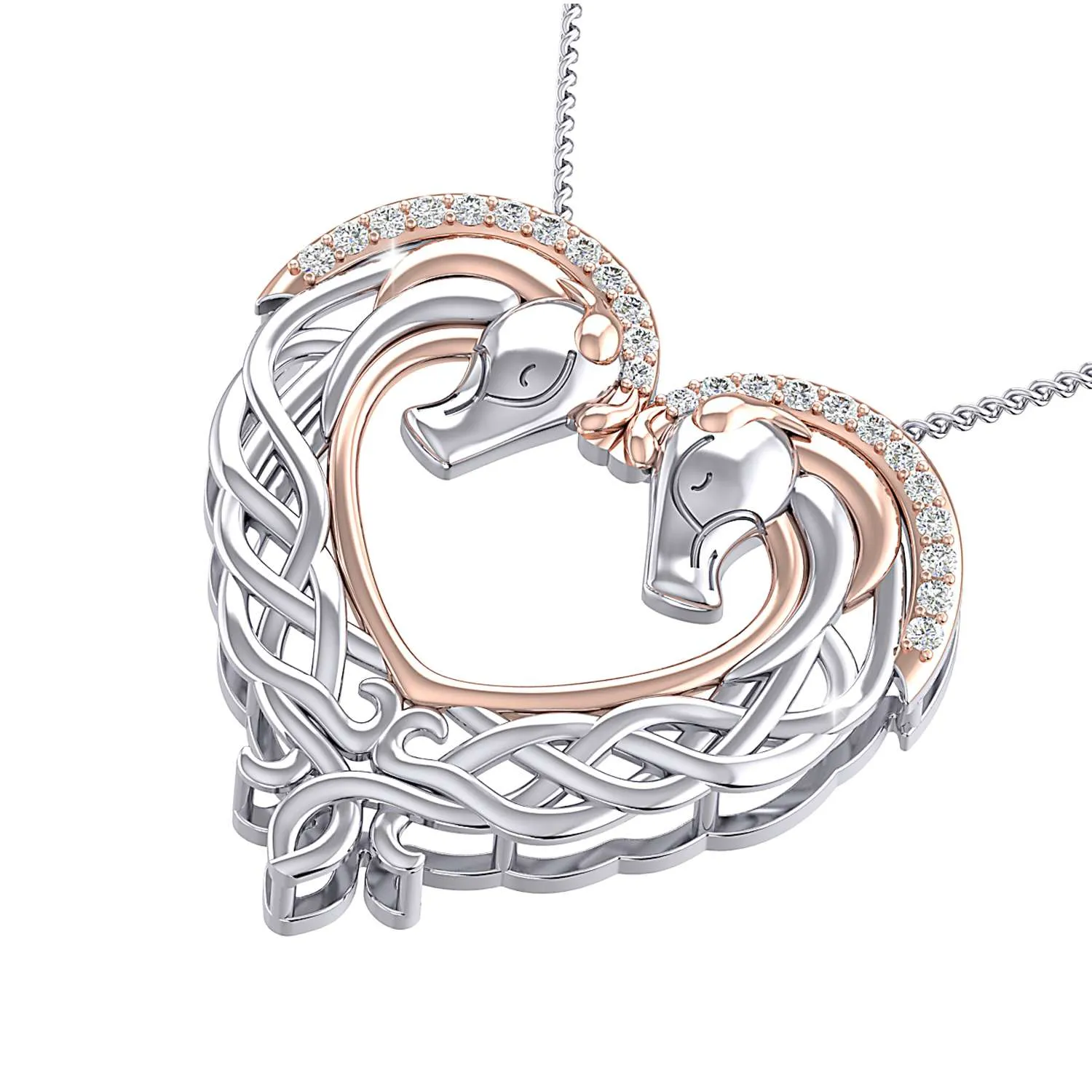 THE GREEK HEART PENDANT