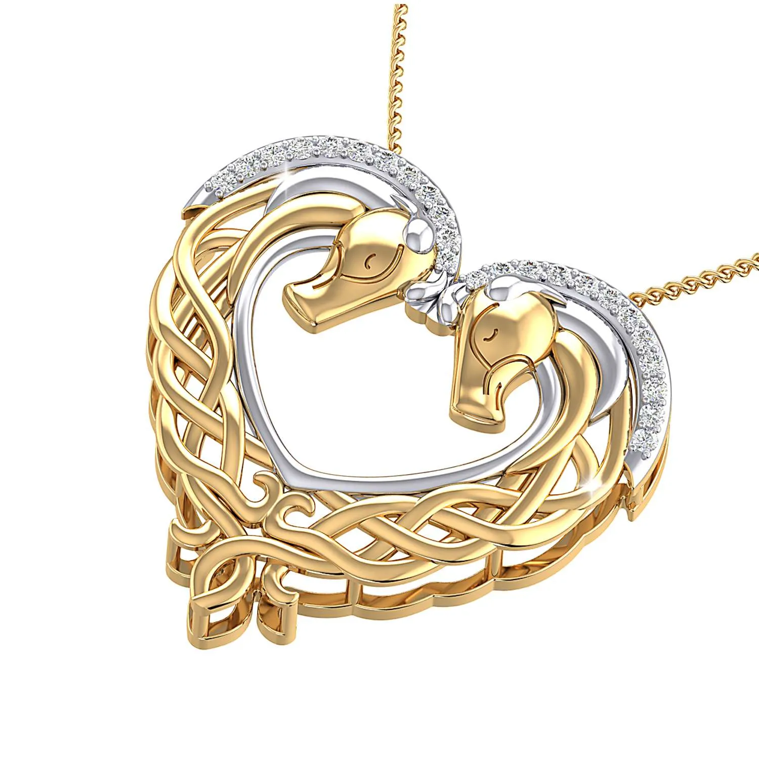 THE GREEK HEART PENDANT