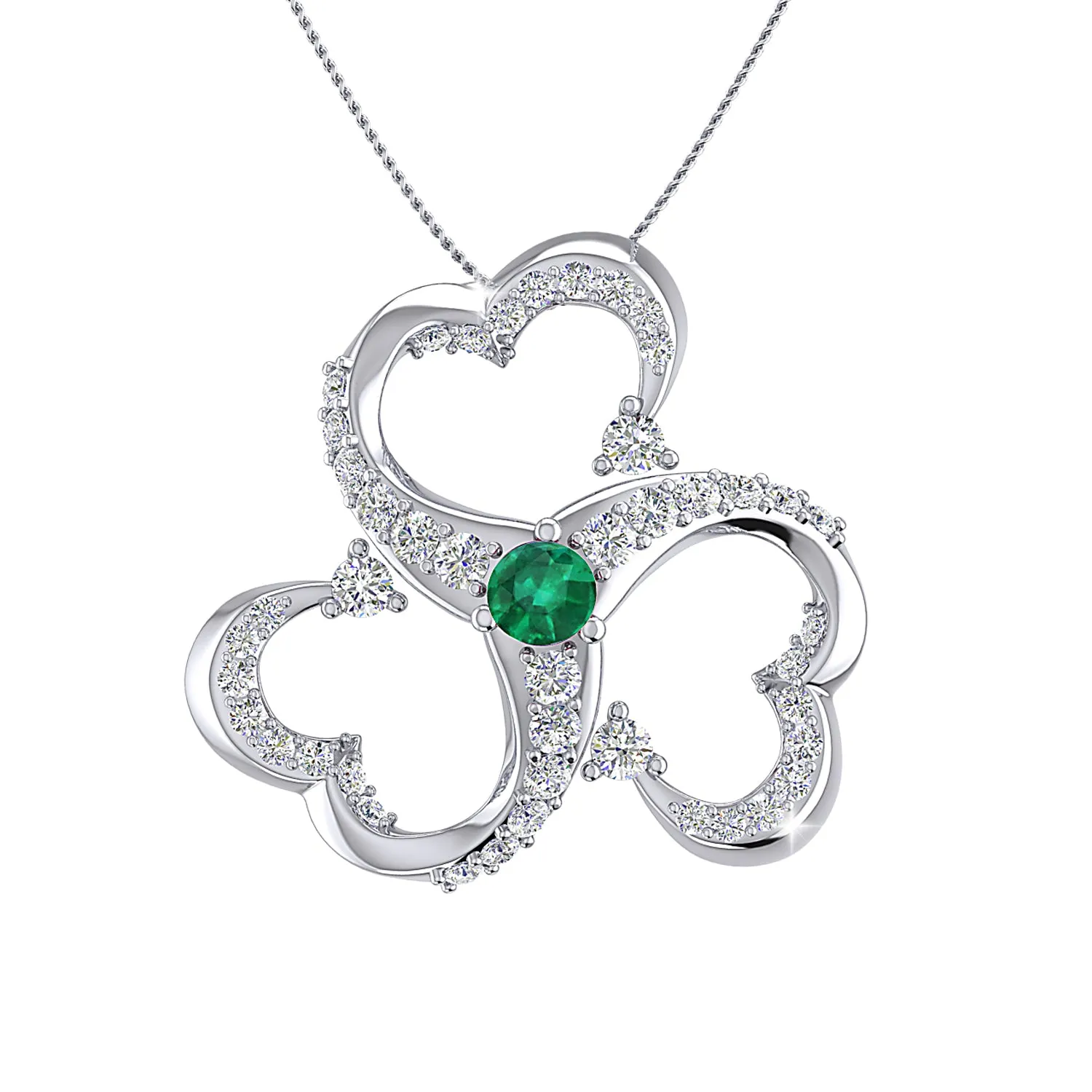 THE GREEN LOVE PENDANT