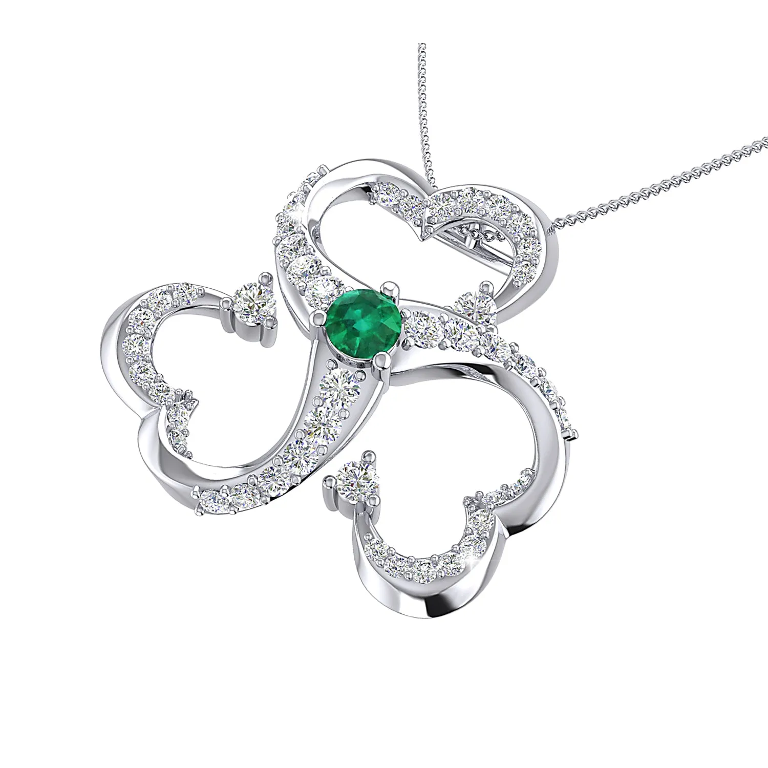 THE GREEN LOVE PENDANT